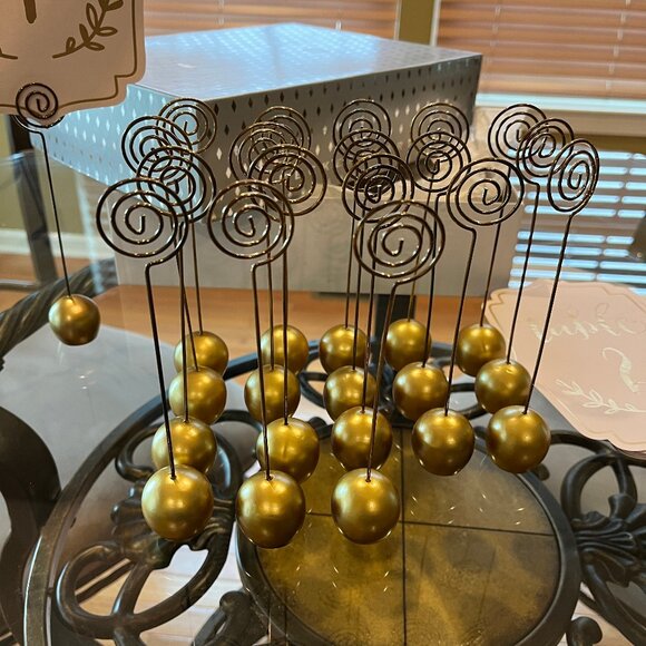 Wedding Decor - "Mr. & Mrs." Sign + Table Numbers with Stands - Picture 9 of 11